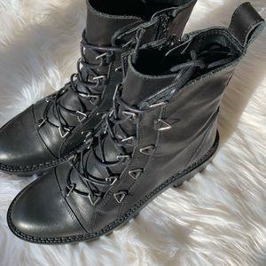 Black Combat Boots